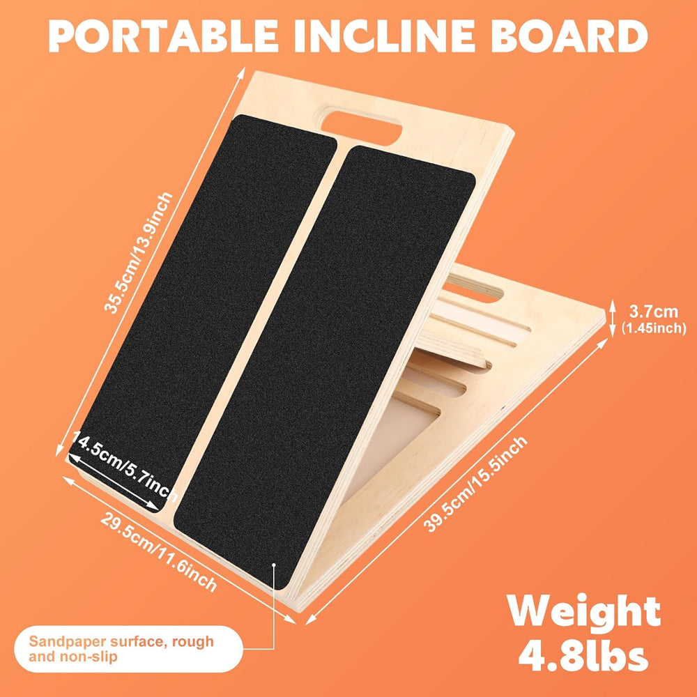 Wooden Slant Board for Calf Stretching