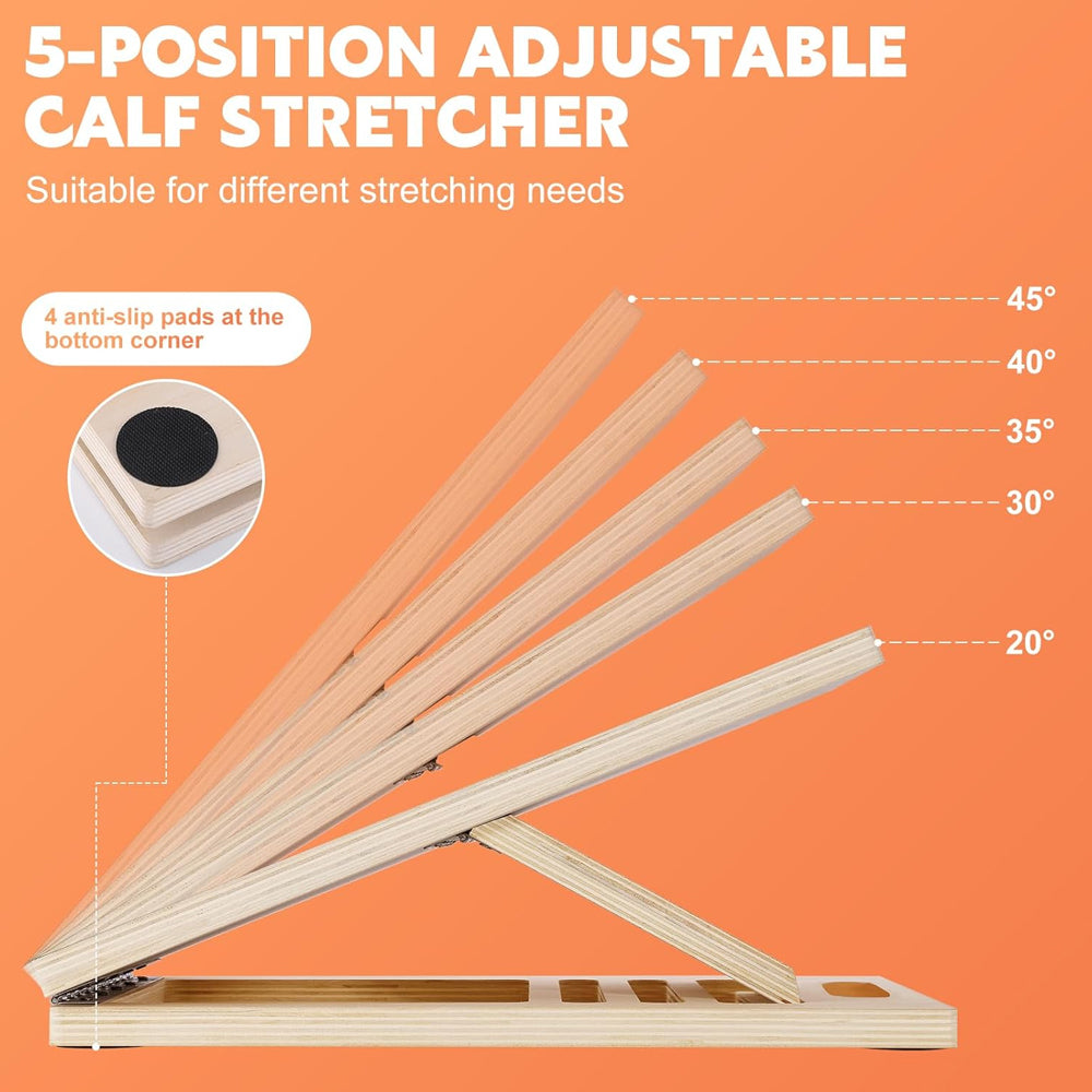 Wooden Slant Board for Calf Stretching
