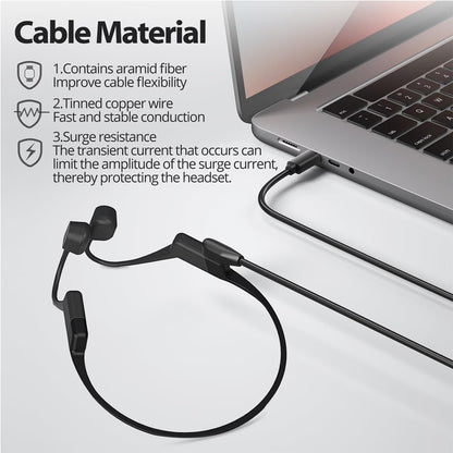 Shokz USB C Charging Cable Replacement