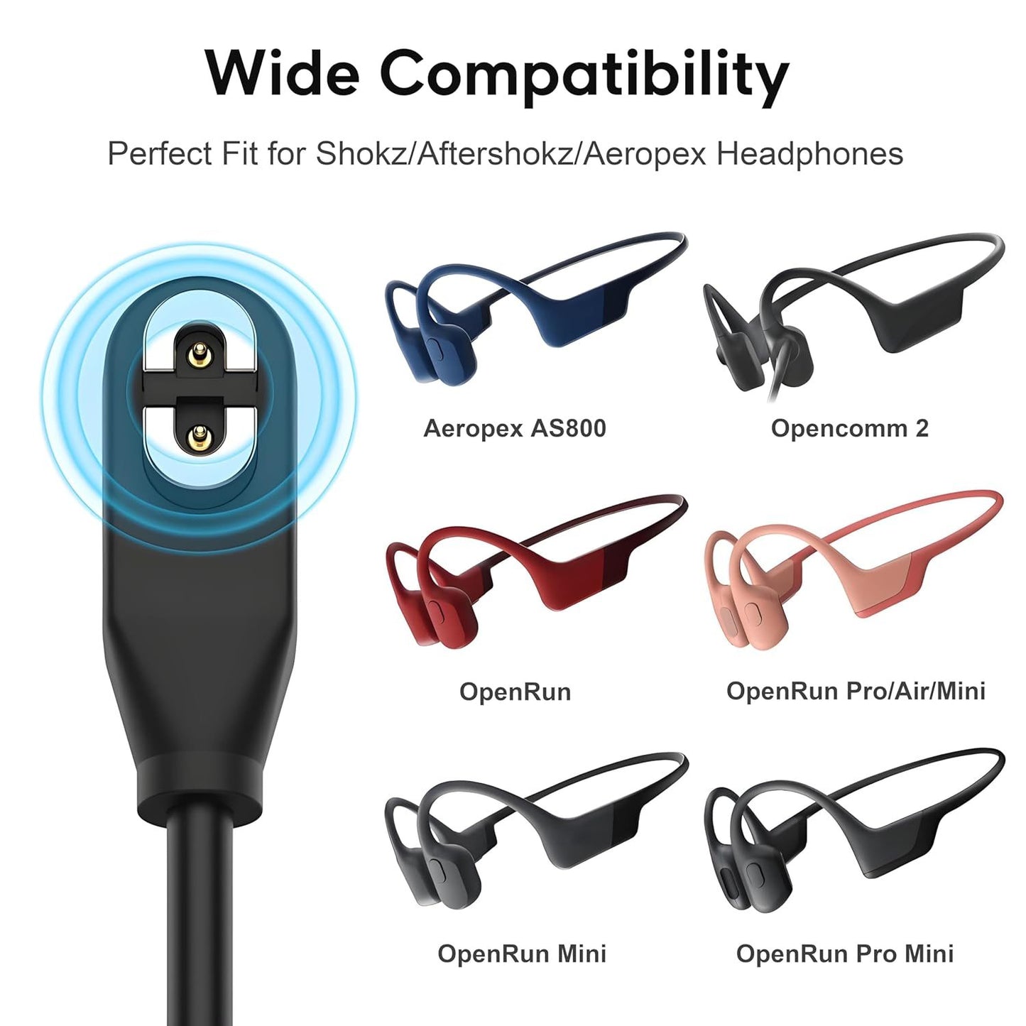 Shokz USB C Charging Cable Replacement