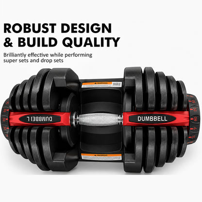 Dumbbells 40kg Adjustable Dumbbell Set