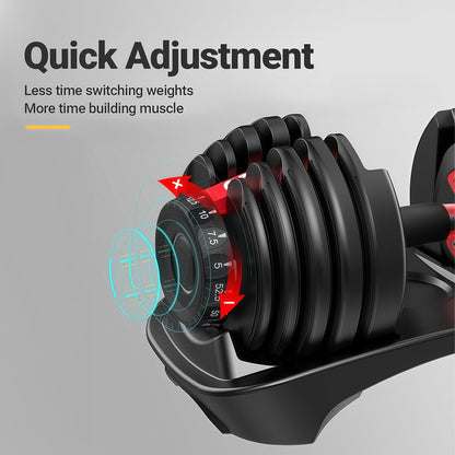 Dumbbells 40kg Adjustable Dumbbell Set
