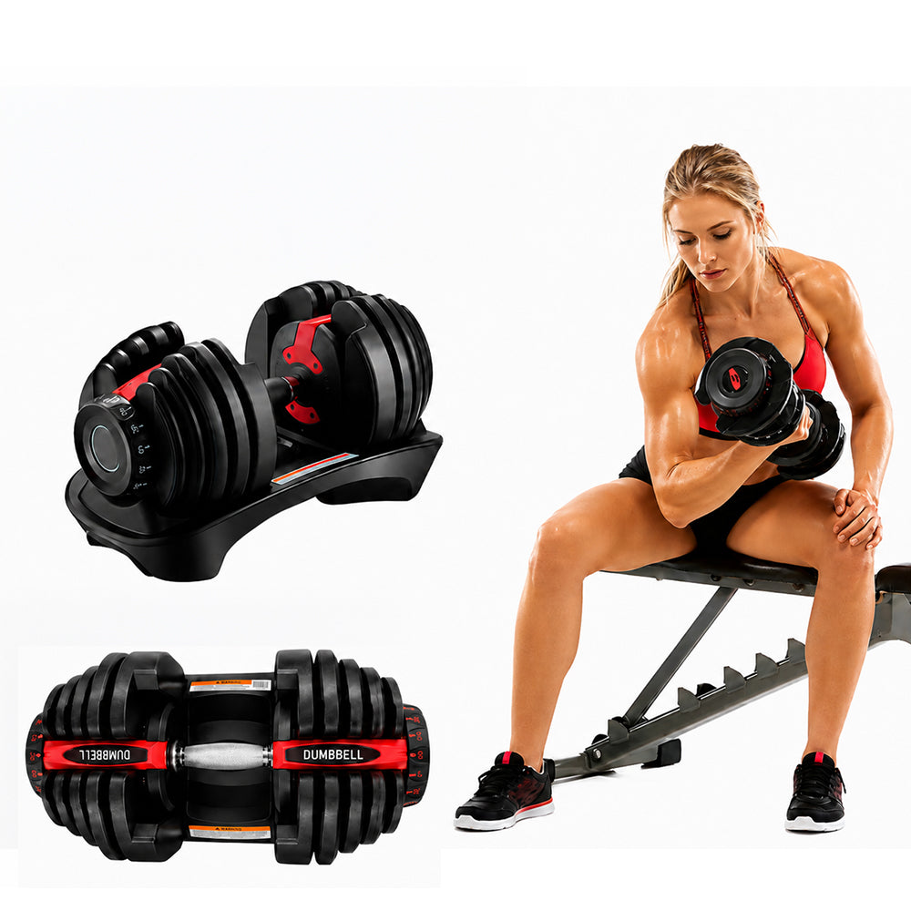 Dumbbells 40kg Adjustable Dumbbell Set