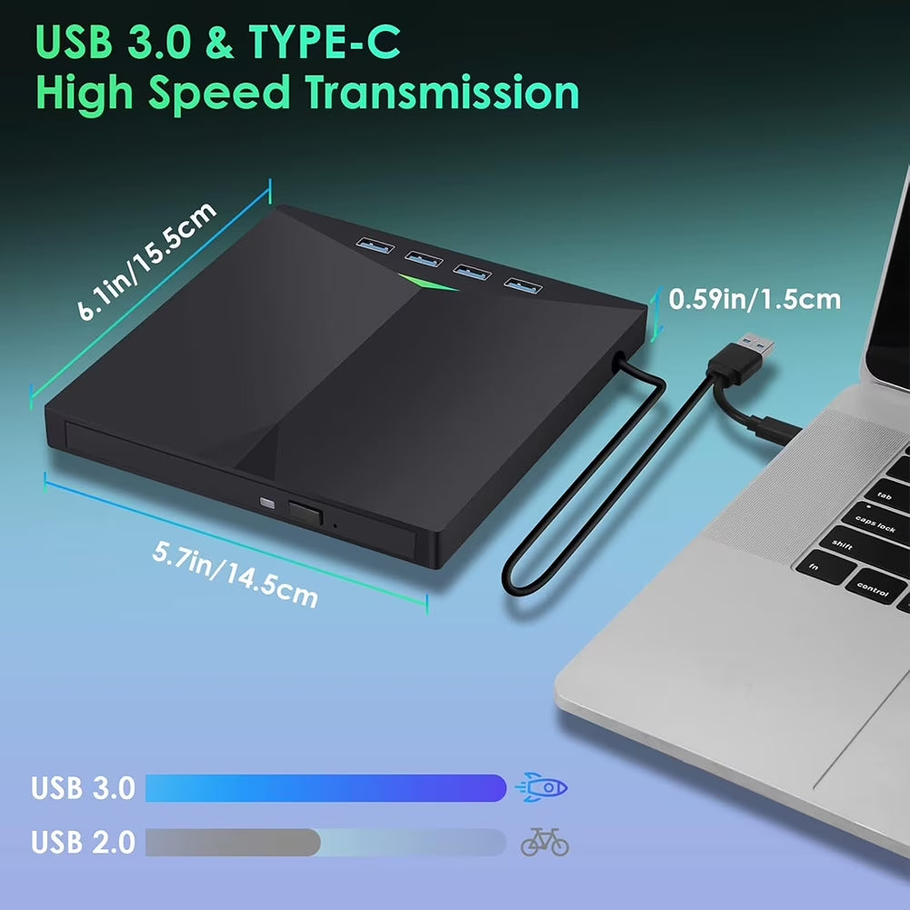 External DVD Drive CD/DVD Writer