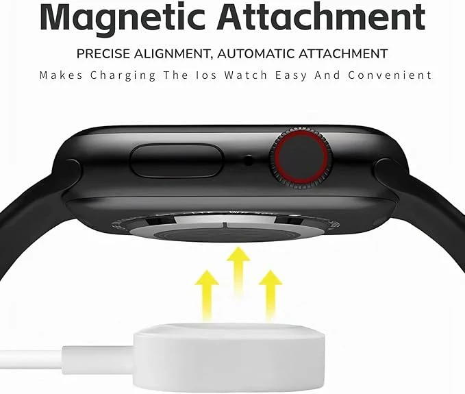 Apple Watch charger NZ connected to Apple Watch Series 6