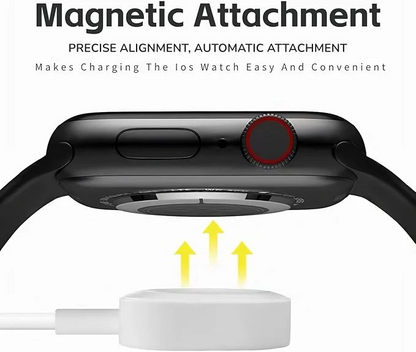 Apple Watch charger NZ connected to Apple Watch Series 6