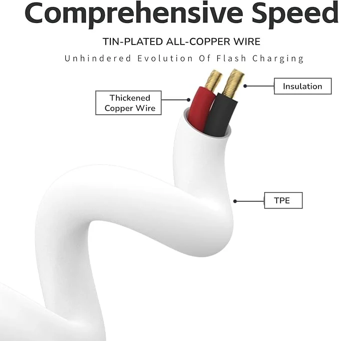 Back view of Apple Watch charger NZ showing durable PC casing