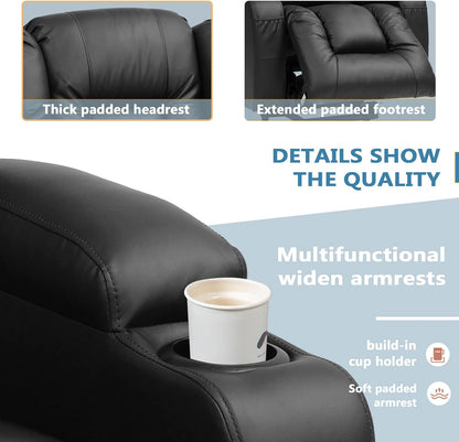 Electric Lift Heated Massage Recliner Chair