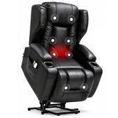 Electric Lift Heated Massage Recliner Chair