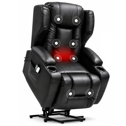 Electric Lift Heated Massage Recliner Chair