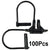 Anti-UV Electric Fence Y Steel Post Pinlock Insulator