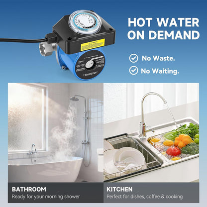 100W High Pressure Hot Water Booster Pump