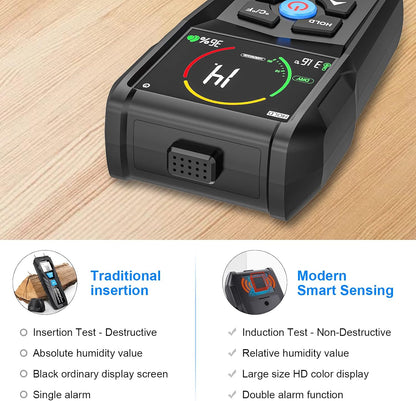 MESTEK Inductive Pinless Moisture Meter