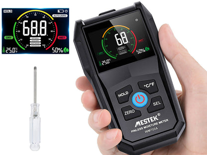 MESTEK Inductive Pinless Moisture Meter