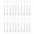 20x Electric Fence Pigtail Posts Steel Tape Fencing Electric Fencing