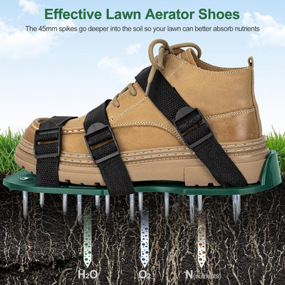 Lawn Aerators Spike Shoes Garden Spiked Sandals Lawn Spike Shoes