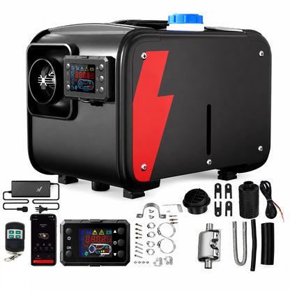 Diesel Air Heater 12V 8KW Bluetooth App