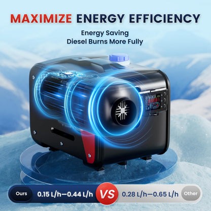Diesel Air Heater 12V 8KW Bluetooth App