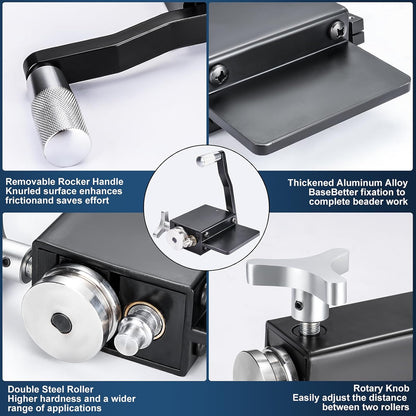 Tube Pipe Tubing Beader Tool Bead Roller