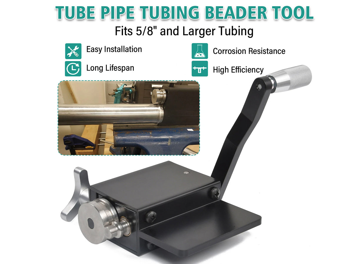 Tube Pipe Tubing Beader Tool Bead Roller