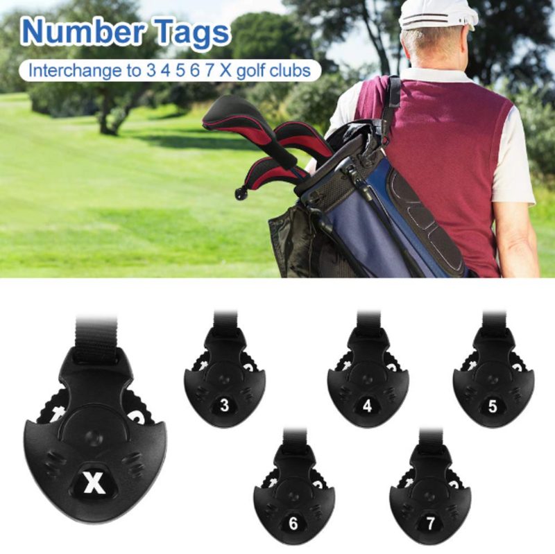 3pcs Golf Club Head Covers for Driver and Fairway Woods