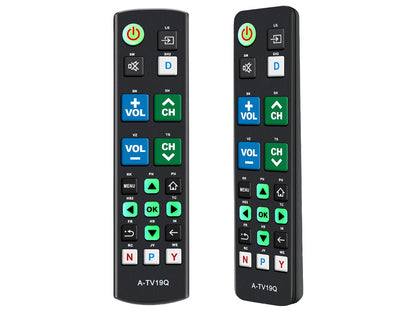 Universal Big Button TV Remote Replacement