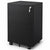 Office Cabinet with Wheels and Lock - Black