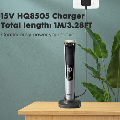 Electric Shaver Charger 15V Compatible Philips