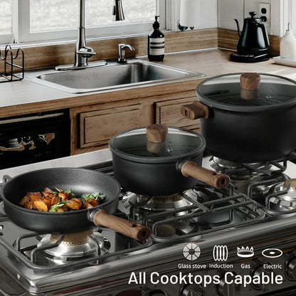 16 Piece Nonstick Cookware Set