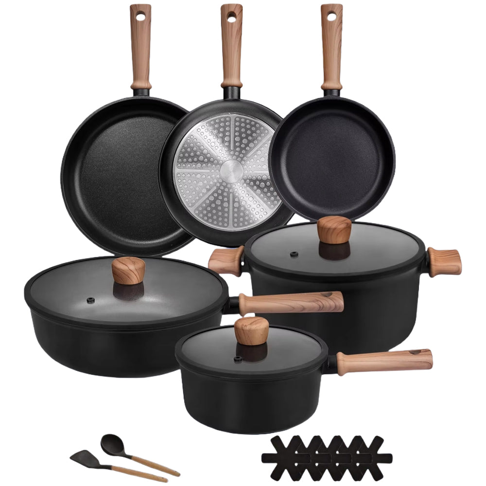 16 Piece Nonstick Cookware Set