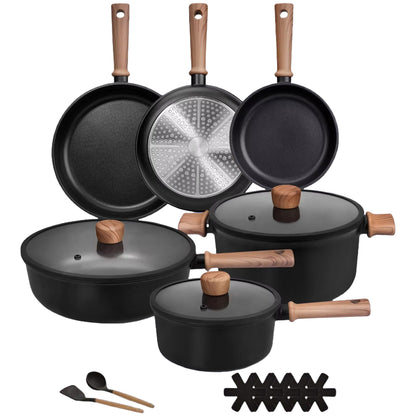 16 Piece Nonstick Cookware Set