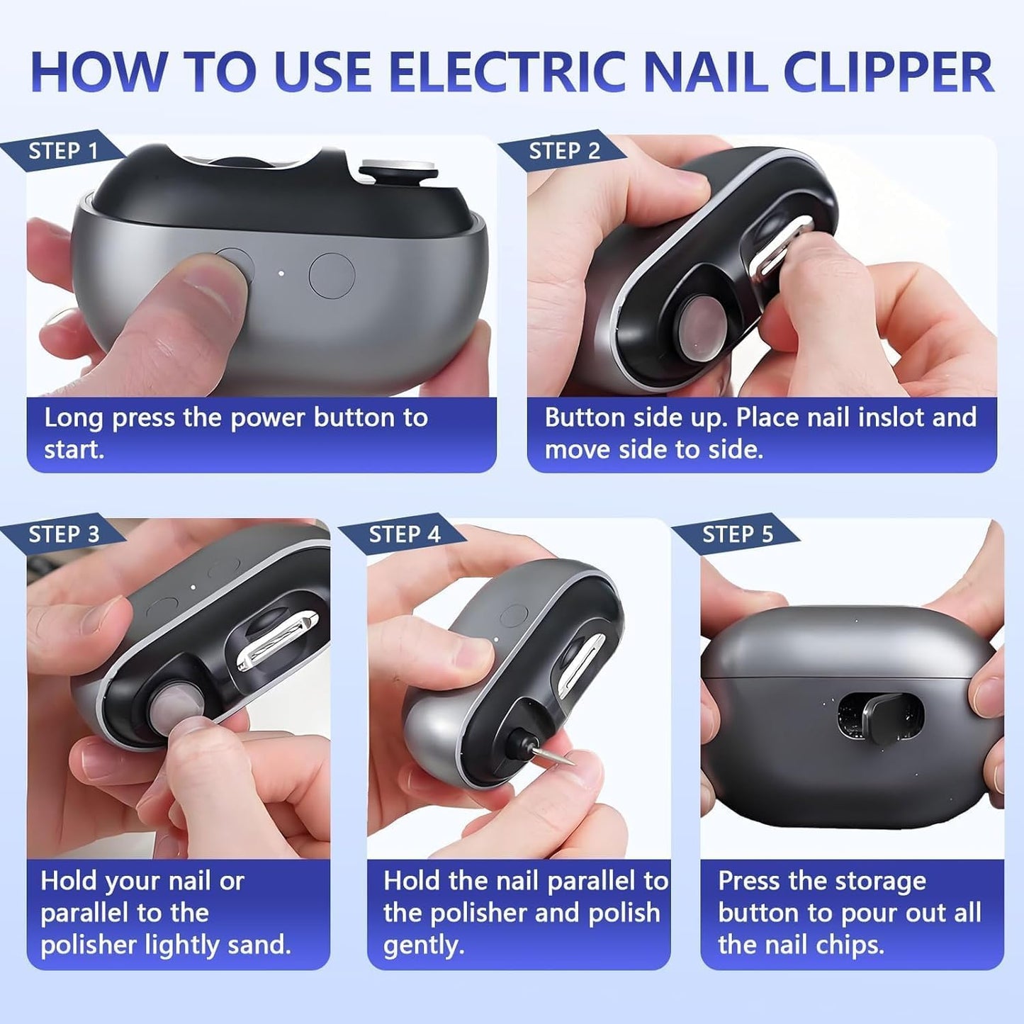 Electric Toe Nail Clipper
