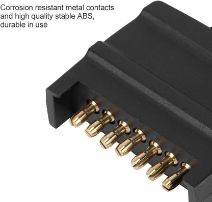 Trailer Plug 7 Pin Male Flat