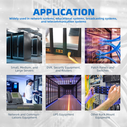 12U Network Server Cabinet Wall Mount Data Rack Enclosure 19 Inch Deep with Locking Glass Door