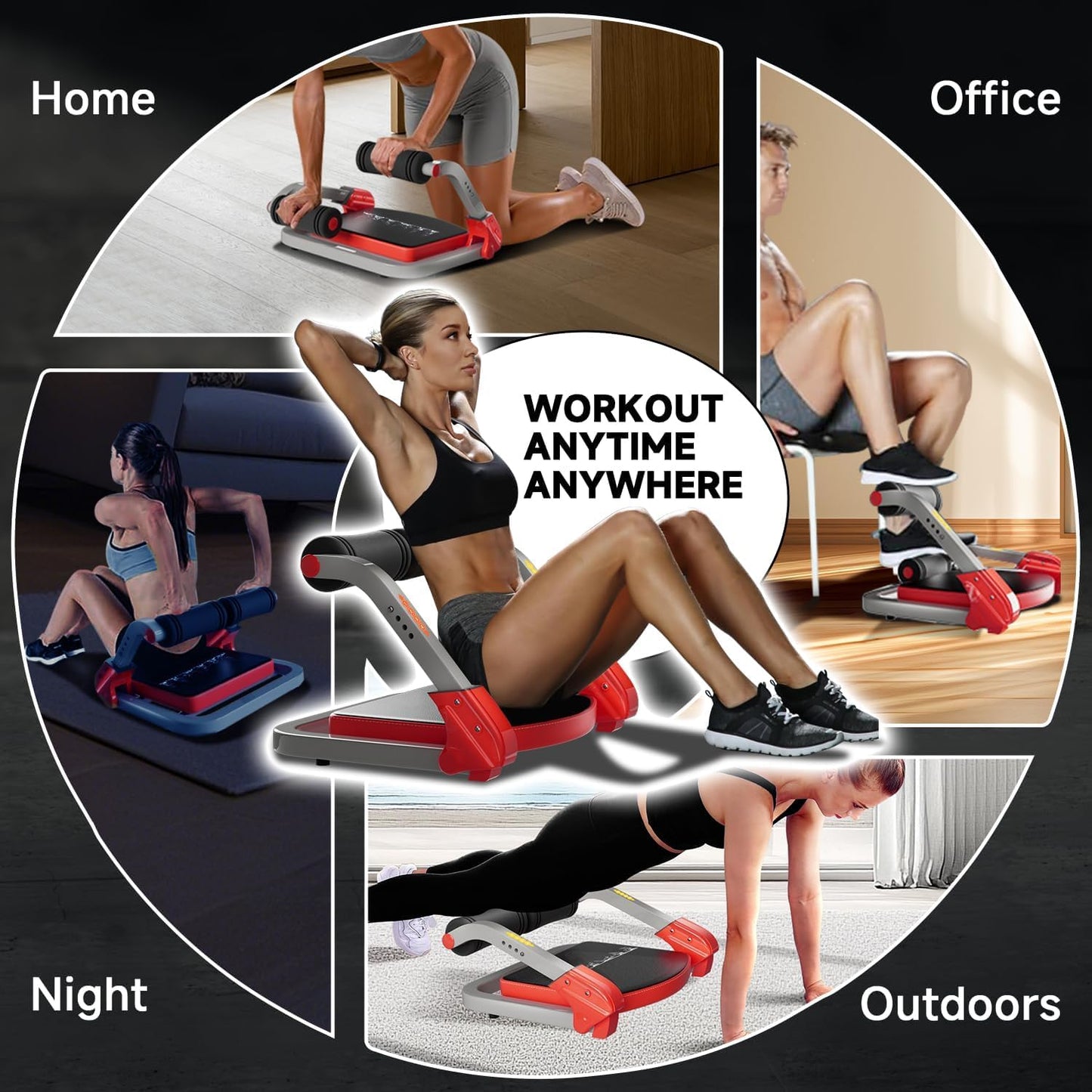 Core Training Ab Machine Home Sit-ups Assistive Fitness Equipment