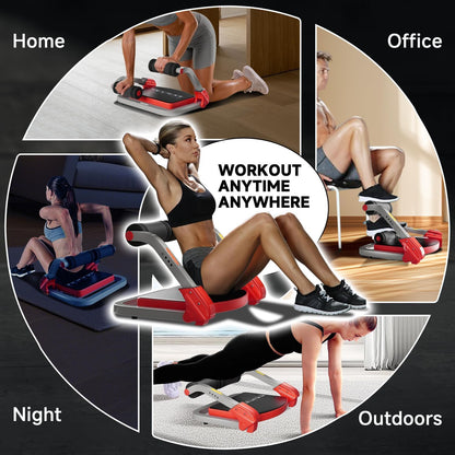 Core Training Ab Machine Home Sit-ups Assistive Fitness Equipment
