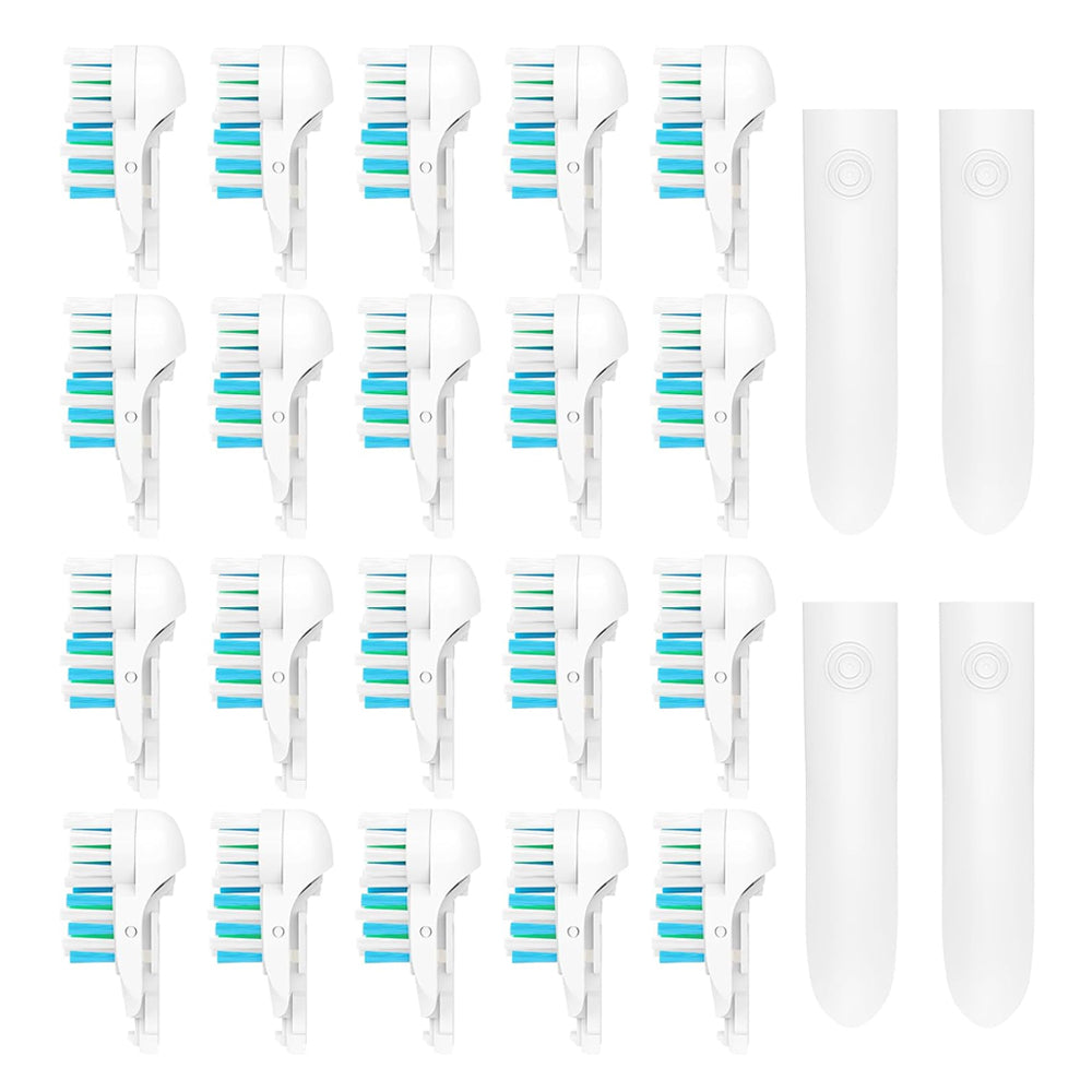 16Pcs Dual Electric Toothbrush Replacement Heads for Oral-B 3733 4732 4734