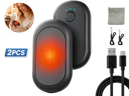 Hand Warmer Rechargeable 2 Pack