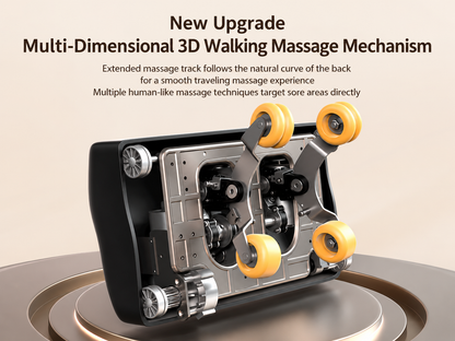 Full Body Massage Chair 4D Zero Gravity SL-Track