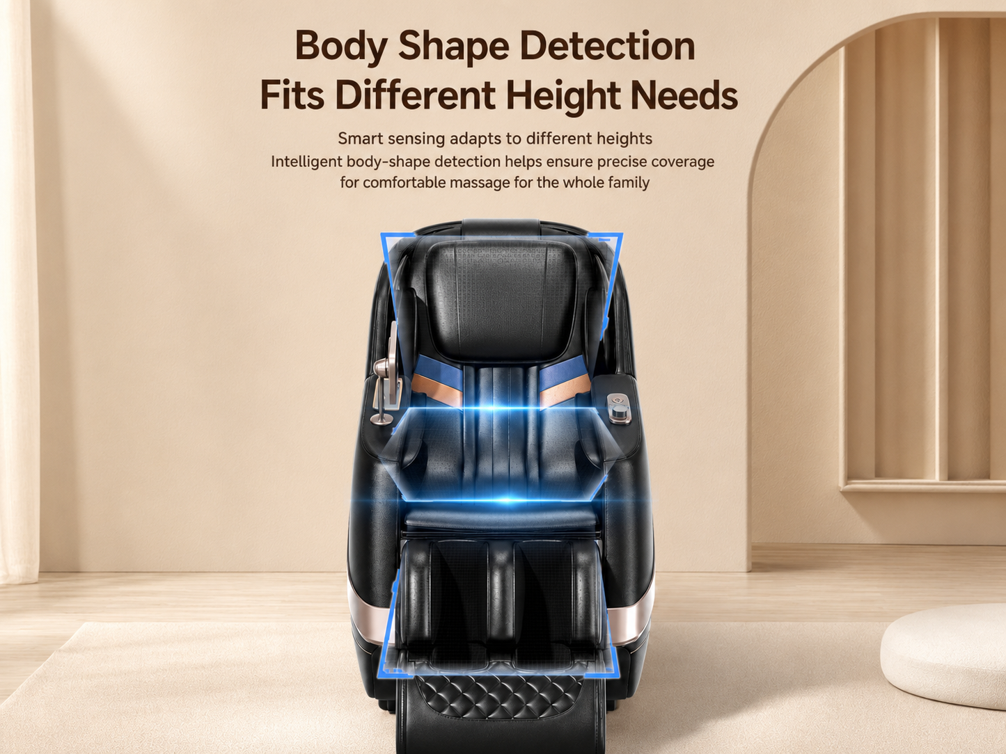 Full Body Massage Chair 4D Zero Gravity SL-Track