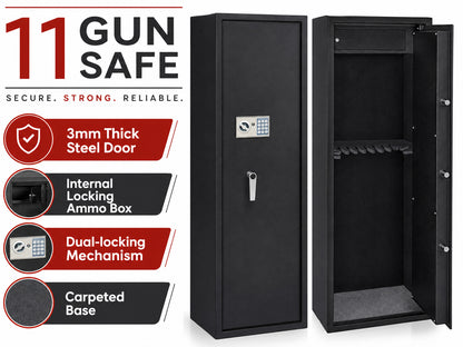 11 Gun Premium Gun Safe Cabinet