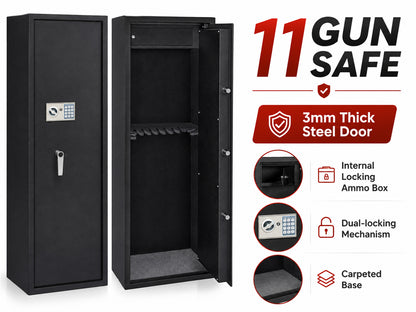 11 Gun Premium Gun Safe Cabinet