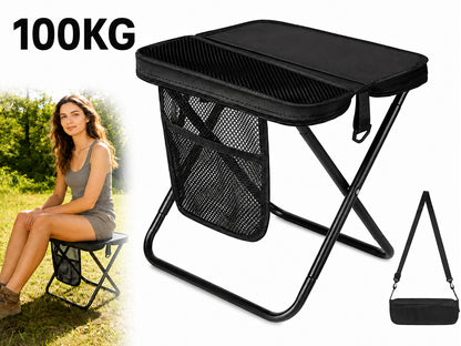 Collapsible Backpack Stool Portable Camping Chair