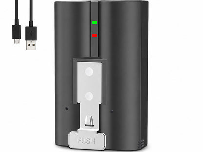 Ring Doorbell Camera Battery – 6040mAh Rechargeable Replacement Battery for Ring Video Doorbell 2, 3, 3 Plus and 4