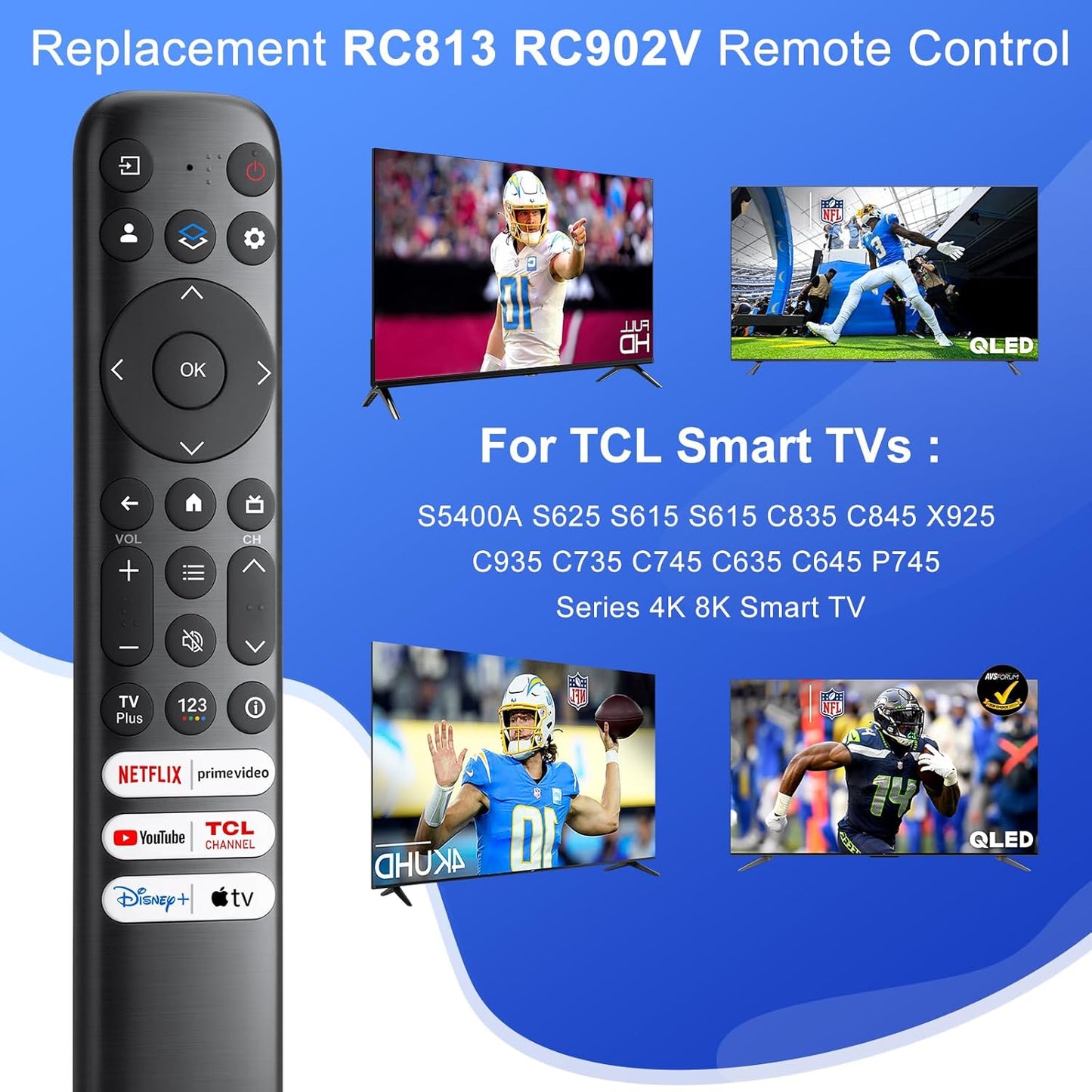 Universal Remote for TCL TV