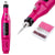 Pedicure manicure set electric nail drill in pink colour
