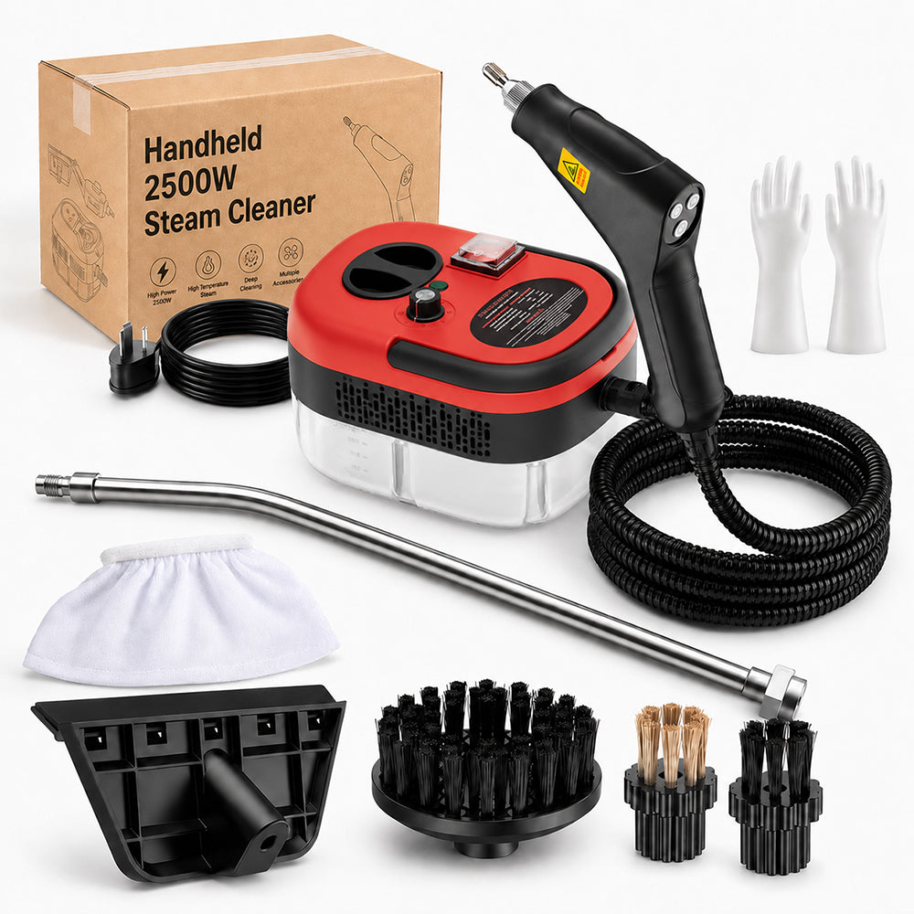 Handheld 2500W Steam Cleaner High Temperature Pressurized