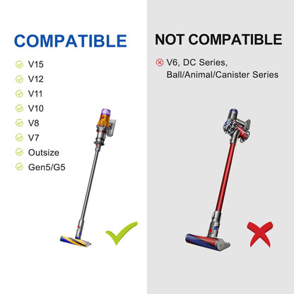 Crevice Tool for Dyson V7 V8 V9 V10 V11 V12 V15 Outsize & Gen5detect