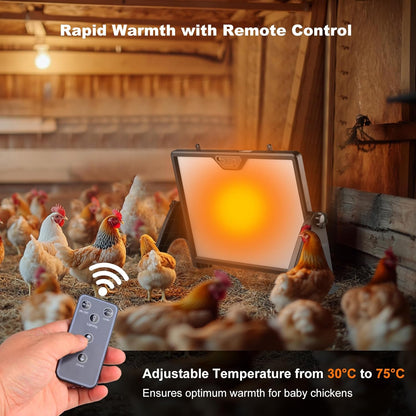 Chick Brooder Heating Plate Warmer,Chicken Coop Heater