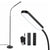 LED Floor Lamp with Remote, Touch Control, Dimmable Light & Adjustable Gooseneck